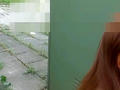 Caught A Blonde Pissing On The Street And Stuck My Dick In Her Mouth