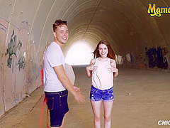 Alberto Blanco, Chica S And Elle Rose In Blue Eyed Babe Fucks Her Boyfriend Outdoors