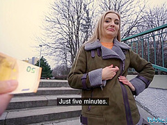 Busty Blonde Loves A Big Cock - Caty Kiss