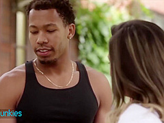 Ricky Johnson, Jaye Summers And Jaye Summer In Interracial Pounding With