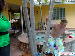 Big Cans Of Hot Babe Mature - Hardcore Movie - Charlee Chase