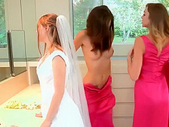 Bride To Be And Her Three Bridesmaids