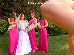 Bride To Be And Her Three Bridesmaids