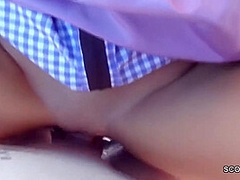 German Bavarian Eighteen Years Old Seduce To Screw Outdoor Like Heidi