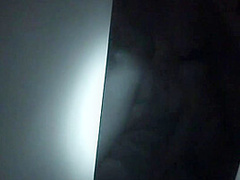 Slutty teen doggystyled on tape