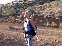 Screwing Outdoors Hard Core Scene With Jodi West