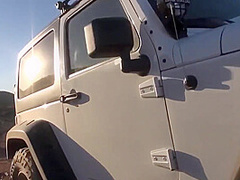 Screwing Outdoors Hard Core Scene With Jodi West