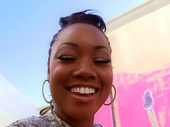 Ebony Hot Milf Bootie Stretched To The Limit