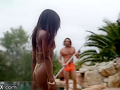 Married Beauty Wants Poolboy To Fuck Her Harder Than Her Husband
