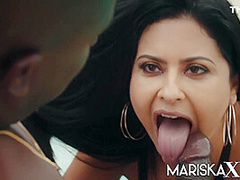 Mariska Gets Fucked By Black Cock Outside With Mariska X And Joss Lescaf