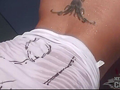 Hot Girls Partying Naked At The Lake