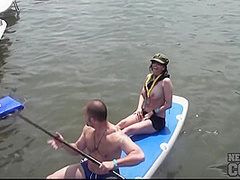 Hot Girls Partying Naked At The Lake