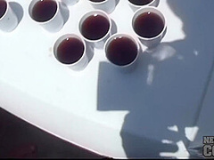 Hot Girls Partying Naked At The Lake