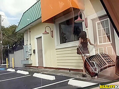 A Street Slut Chasity Sucks Strangers Cock For Cash Then Fucked With Tyler Steel