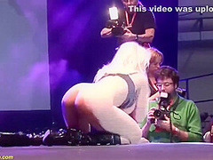 German Stepmom Naked On Public Stage