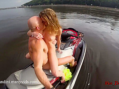 Public Butt Sex Ride On The Jet Ski - Mia Bandini