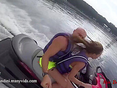 Public Butt Sex Ride On The Jet Ski - Mia Bandini