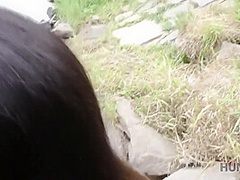 Hottie Liliane Trompe Son Petit Ami Pour De Largent Dans Le Parc