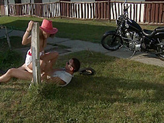 Country Cowgirl Gets Rough Fucked By The City Guy