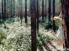Tiffany Fucks In The Public Forest And Naked Walk