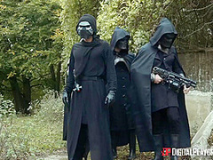 Enjoy A Most Crazy Foursome Gangbang From Star Wars Parody With Xander Corvus And Adriana Chechik