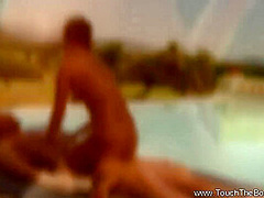 Shower With Korean Milf Outdoors