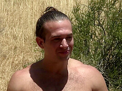Young Gets Her Bush Stuffed With Man Meat Outdoors - Kendra Lynn