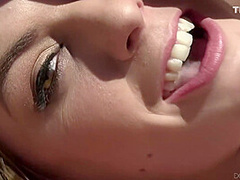 Young Gets Her Bush Stuffed With Man Meat Outdoors - Kendra Lynn