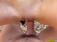 Charles Dera And Aspen Rose In Skinny Sexy Is Doing Deep Blowjob In The Woods Before Fucking