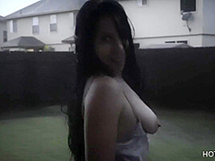 Jolla Pr In Romantic Sex Under The Rain In Texas (the Neighbors Saw Us