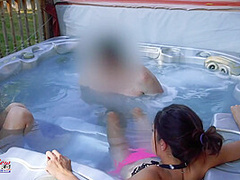 Jizz In Exciting Tub - High Definition Lesbian Xozilla Porn Movies