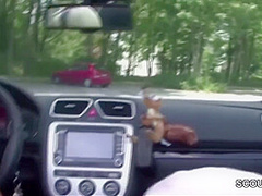 Black Boy Bei Mcd Aufgerissen Und Outdoor Auf Feldweg Gefick