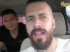 Super Kinky Latina Teen Outdoor Threesome Sex