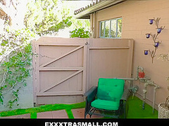 Extra Small Babe Fucks A Massive Dong - Riley Star