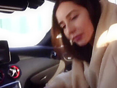 He Fucks Her In His Mercedes-benz