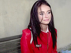 Pickedup euro publicly fucked before sucking cock in duo