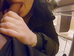 Girlfriend In A Cafe In Public Shows Boobs And Pulls Pants