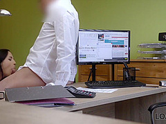 Arse Having Intercourse Helps Smart Bitch Get Credit For Her New Business