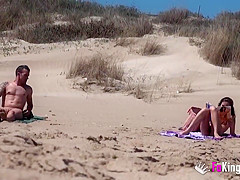 A Couple Gets Caught On A Having Sex On The Nude Beach With Spy Camera And 18 Years Old