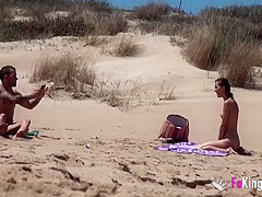 A Couple Gets Caught On A Having Sex On The Nude Beach With Spy Camera And 18 Years Old