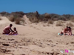A Couple Gets Caught On A Having Sex On The Nude Beach With Spy Camera And 18 Years Old