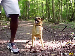 Georgie Lyall In Neglected On Her Husband With A Black Man In The Park