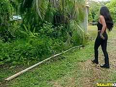 Outdoor Pov Backshots. Hot Teen Bends Over For A Doggy Fucking - Sean Lawless