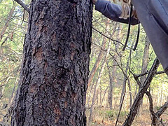 Little Whore Gets Fucked In The Woods!!!