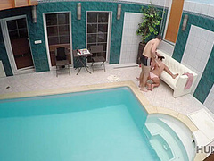 Sexy Brunette Lassie E Pronto A Soddisfare Il Proprietario