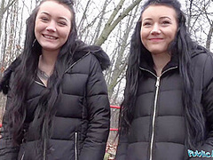 Real Sister Stopped On The Street For Indecent Proposals - Sandra Zee And Lady Zee
