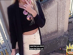 Pickedup Euro Blonde Gets Licked And Nailed During Sex Date