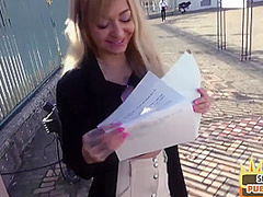 Pickedup Euro Blonde Gets Licked And Nailed During Sex Date