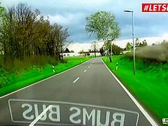 Big Tits Milf Hitchhiker Gets Picked Up And Fucked Hard - Curly Hair