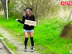 Big Tits Milf Hitchhiker Gets Picked Up And Fucked Hard - Curly Hair